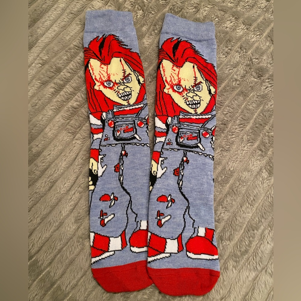 New Chucky novelty socks